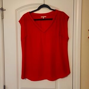 41 Hawthorne Red Blouse